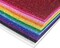 36 Pack Glitter Foam Sheets, 9 x 12 Inch, Assorted 12 Colors, for Arts and Crafts, 36 Sheets